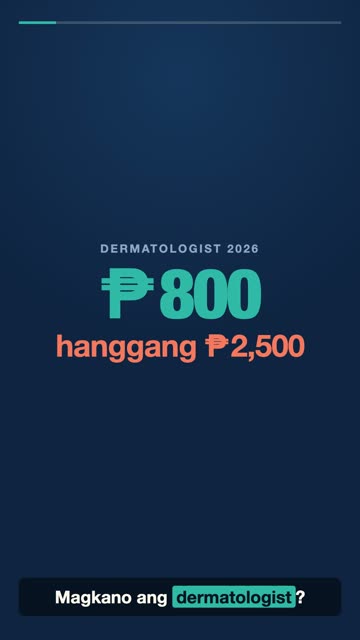 Magkano ang Dermatologist? ₱800 – ₱5,000 sa Pilipinas (2026)