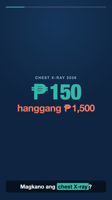 Magkano ang Chest X-ray? ₱150 – ₱1,500 sa Pilipinas (2026)