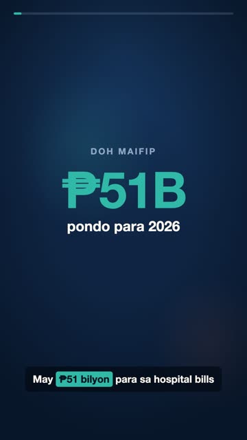 DOH MAIFIP 2026: ₱51 Bilyon Para sa Hospital Bill Mo