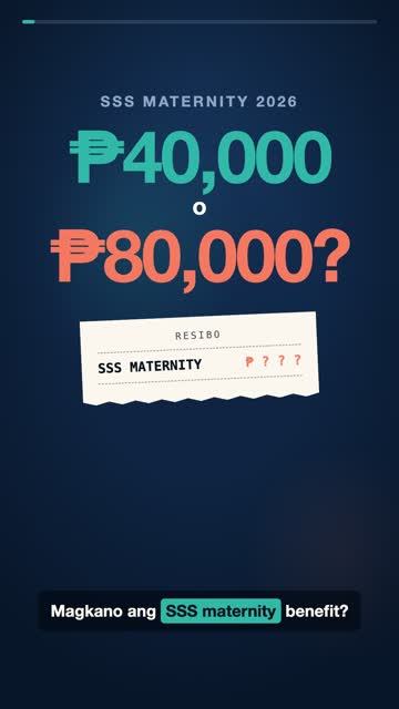 SSS Maternity Benefit 2026: Magkano ang Makukuha (₱40,000 – ₱80,000)