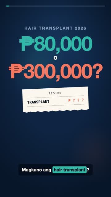Magkano ang Hair Transplant? ₱80,000 – ₱300,000 sa Pilipinas (2026)