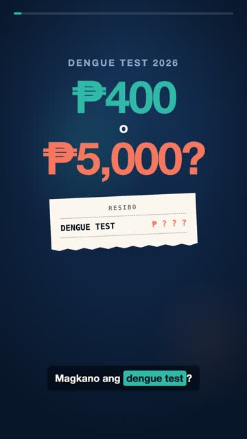 Magkano ang Dengue Test? ₱400 – ₱5,000 sa Pilipinas (2026)