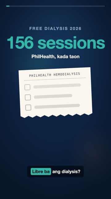 Libre ang Dialysis? PhilHealth 156 Sessions Bawat Taon (2026)