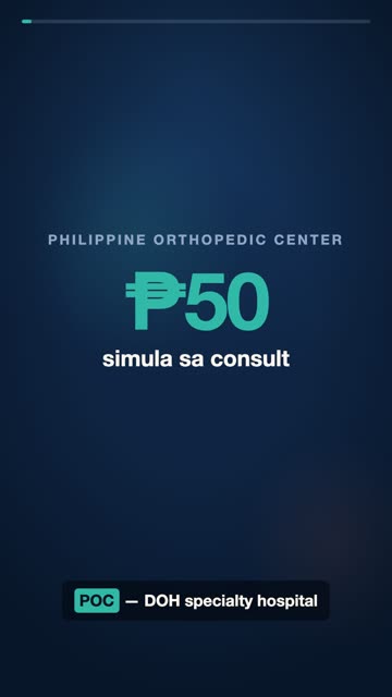 Philippine Orthopedic Center Rates 2026: Consult ₱50, MRI ₱8,000